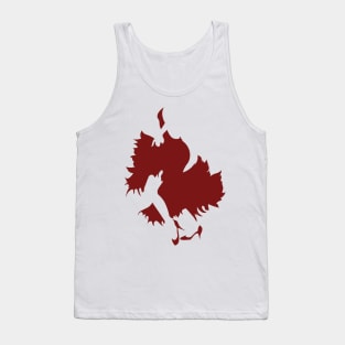 Minimalist dancing girl Tank Top